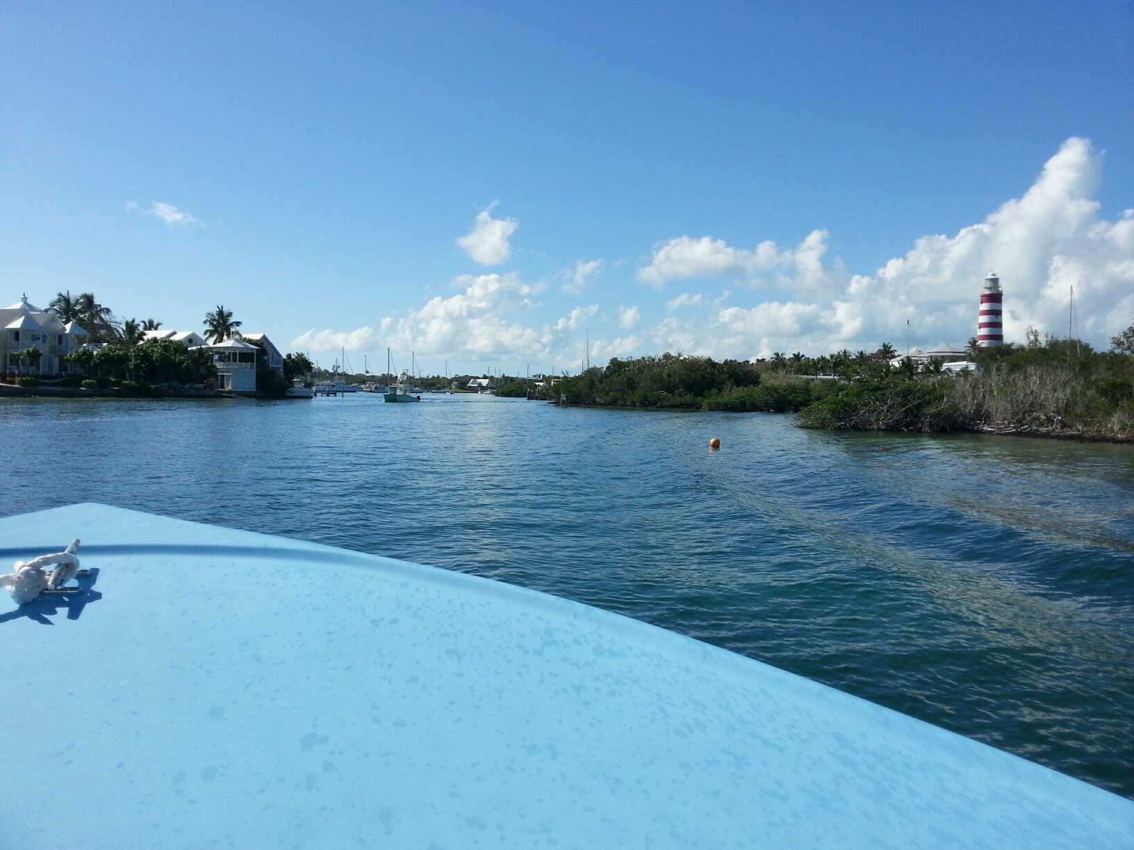 Hope Town harbour on Elbow Cay in the Bahamas from Coldwell Banker Real Estate